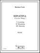 Sonatina piano sheet music cover